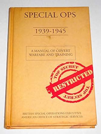 Special ops 1939 1945 a manual of covert warfare and training. - Tcm forklift fg fd gas diesel parts catalog manual.