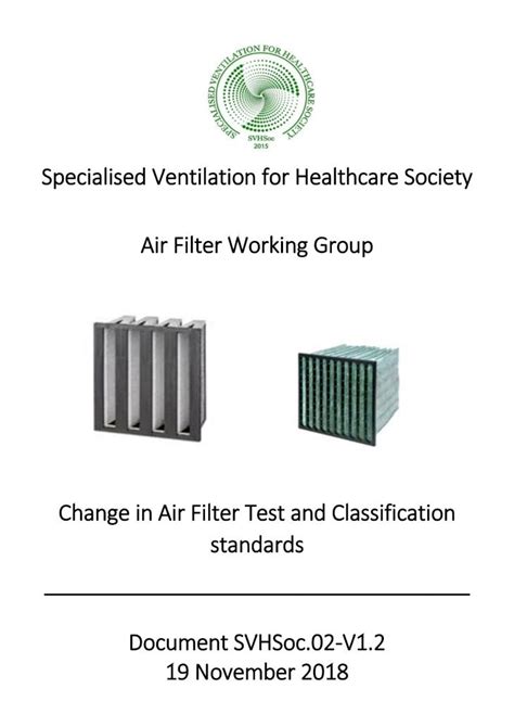 Specialised Ventilation for Healthcare Society