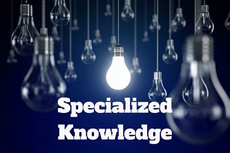 Specialized knowledge - api2.catchnews.com