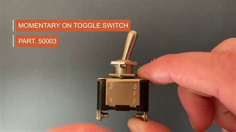 Specialty Switches - Momentary Contact and Maintained Contact