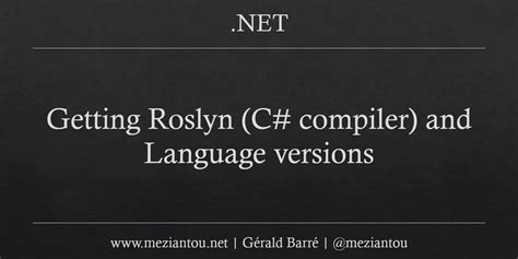 Specify language version for Roslyn SyntaxFactory