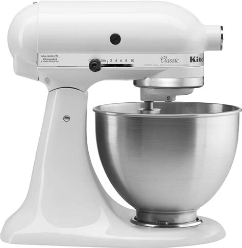 Specs KitchenAid K45SSWH Stand mixer 250 W White Mixers …