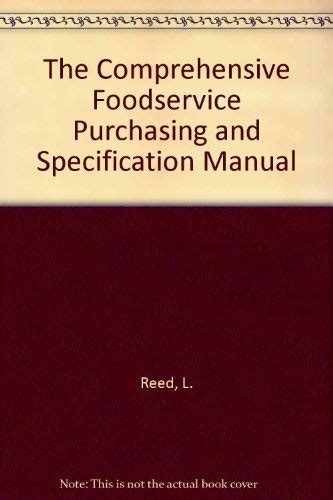 Specs the comprehensive foodservice purchasing and specification manual. - 2004 gmc safari van manual parts.
