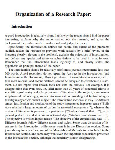 Spectacular Example Of Introduction In Report Abstract