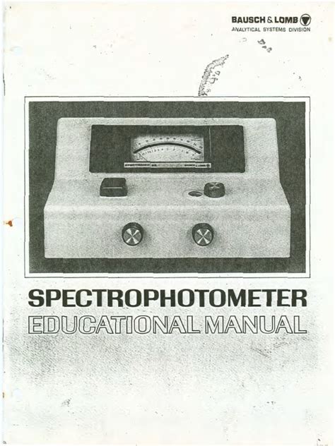 Spectronic colorimeter reference manual bausch and lomb. - Acer aspire 5920g notebook service manual.