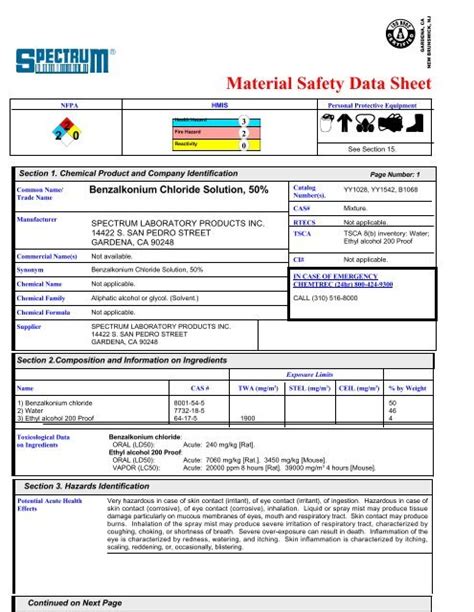 Spectrum Laboratory Products in Gardena, CA - Yellow Pages