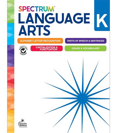 Spectrum Language Arts Grade K