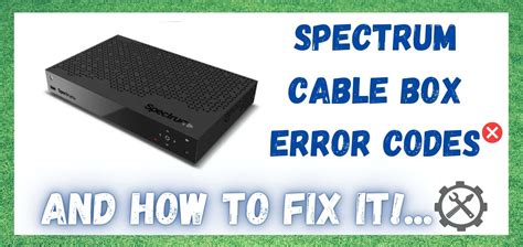 Spectrum cable box error codes alt. Resetting Manually. Unplug your receiver from power. Unplugging Power from the equipment. Press and hold the power button for at least 10 seconds. Wait for a minute and replug the power. Wait for the receiver to start and check to see if the issue persists. 