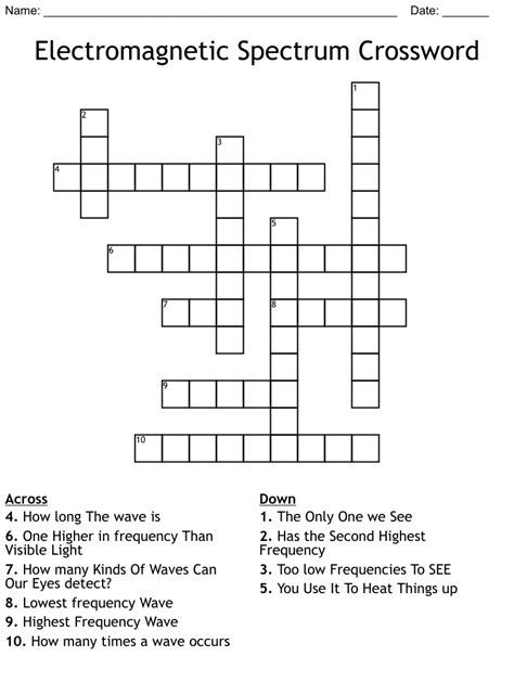 The Crossword Solver found 30 answers to "# spectrum", 13 letters crossword clue. The Crossword Solver finds answers to classic crosswords and cryptic crossword puzzles. Enter the length or pattern for better results. Click the answer to find similar crossword clues . Enter a Crossword Clue.. 