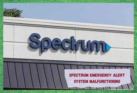 what does spectrum emergency alert system details channelR