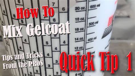 Spectrum gel coat mixing instructions.  Mix Learn how to do minor gelcoat ...