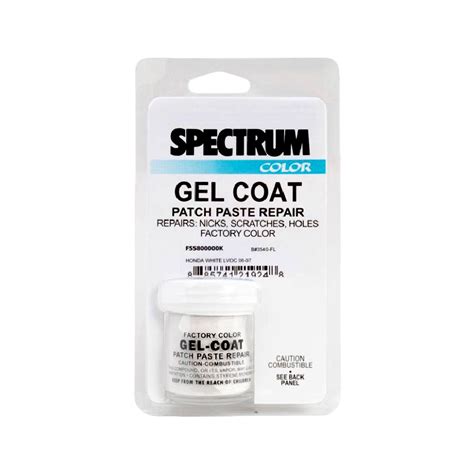 Spectrum gelcoat repair.  Spectrum Color Eye instantly identifies the correct gel ...