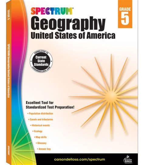 Read Online Spectrum Geography Grade 5 United States Of America By Spectrum