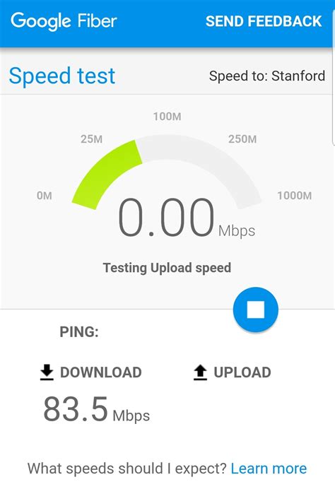 Speed Test. 