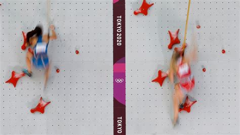 Speed climbing olympics rules.  Competition climbing has been held at t...