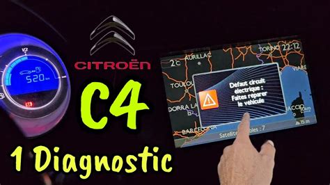 Speed control fault citroen c4.  This is a particular problem with early model...