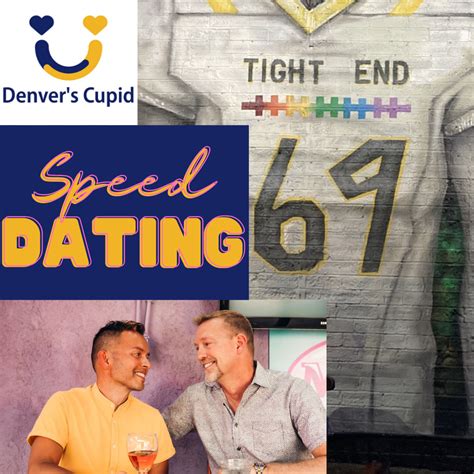 Speed dating denver. Eventbrite - Denver's Cupid presents Gay Men Speed Dating Denver at Hamburger Mary's - Wednesday, November 15, 2023 at Hamburger Mary's Denver, Denver, CO. Find event and ticket information. 