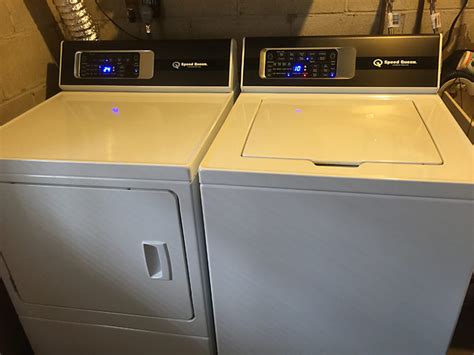 Speed queen tr7. The detergent drawer is washed automatically to prevent a build up of old detergent. has an end of cycle signal. Speed Queen TC5 (TC5003WN) Speed Queen TR5 (TR5003WN) The machine will let you know when it is finished with an … 