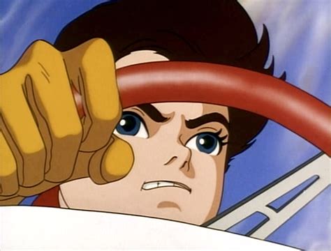 Speed racer anime. Speed mysteriously crashes when an unknown person cuts a rope, causing a cascade of logs to block the track. Speed goes tumbling out of the car and falls … 
