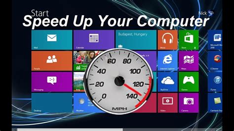 Speed up my computer. Get Moving: How to Make Your Windows PC Boot Faster · 1. Enable Windows' Fast Startup Mode · 2. Adjust Your UEFI/BIOS Settings · 3. Cut Down on Startup Pro... 