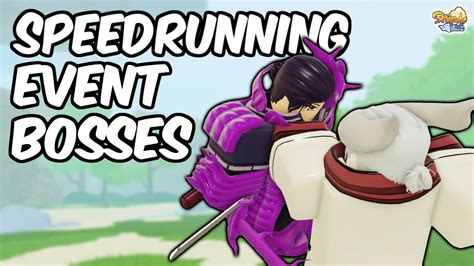 Speedrunning EVERY Shindo Life Event Boss! - YouTube