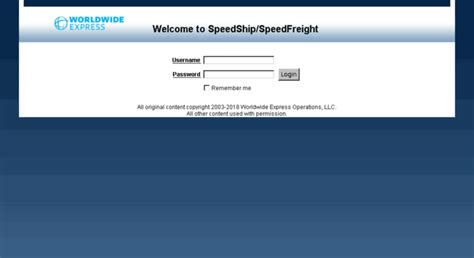All original content copyright 2003-2024 Worldwide Express Operations, LLC. . Speedshipwwexcom