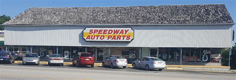 Speedway auto parts. Find all the performance and restoration parts you need for your classic Chevy at Speedway Motors - your one-stop muscle car parts shop! Newly expanded selection of sheet metal, trim and interior parts. Wide assortment of engine, suspension and brake parts. Fast order processing and delivery. Friendly, knowledgeable technical support. 