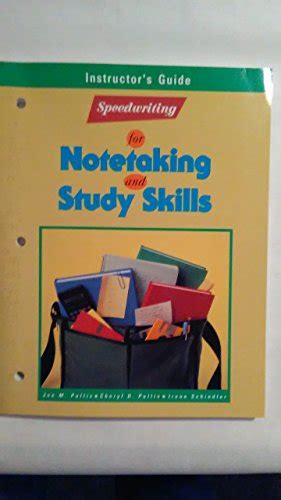 Speedwriting for notetaking and study skills instructor s guide. - Über die besonderheit als kategorie der ästhetik..