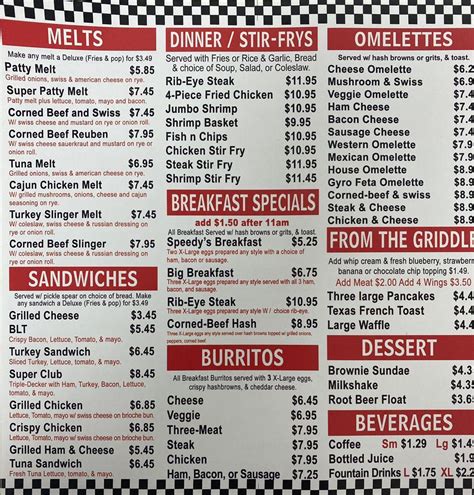 The menu for National Coney Island may h