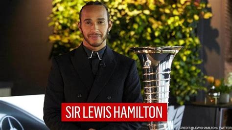 Speedy Sir: Lewis Hamilton knighted in year-end royal honors