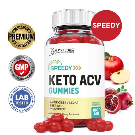 This item: 3 Pack - Speedy Keto ACV Gummies Advanced 