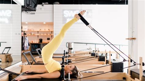 Speir pilates. Full Body Reform 3. 58m. This 60 minute, fully body reformer workout tones and carves out the muscles with an athletic approach! Props: * Ankle Weights. * Small Ball. * Standing Platform (*optional) STARTING POSITION. All springs on. 