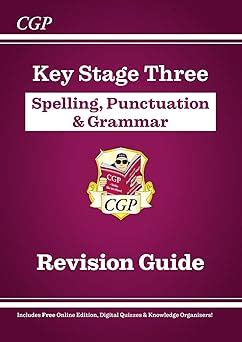 Spelling Punctuation And Grammar For Ks3 Study Guide With Online Edition