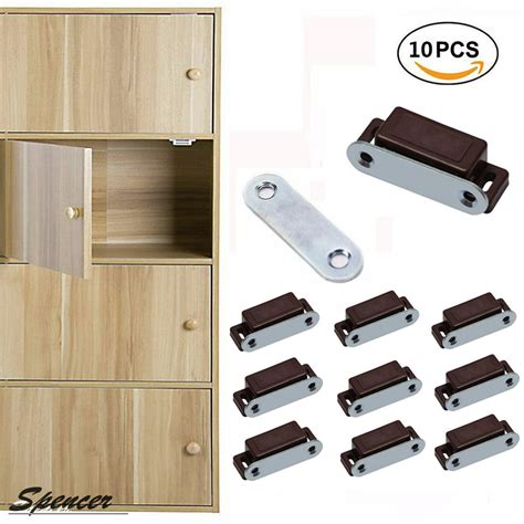 Spencer Pack of 10 Magnetic Cabinet Door Latch Heavy Duty ... - Walmart