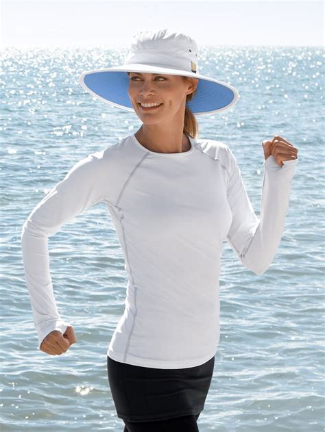 Spf clothing. Apr 27, 2022 · Coverage: Torso and shoulders. Material: 57% recycled polyester (jersey pique), 83% recycled polyester (ripstop) UPF: 50+. Sizes: XS to XXL (women’s), XS to XL (men’s) Hoka’s Performance ... 