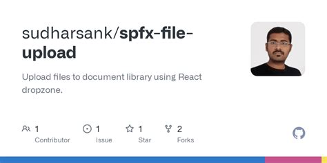 Spfx file upload control.  [picture of the solution in action, if possi...