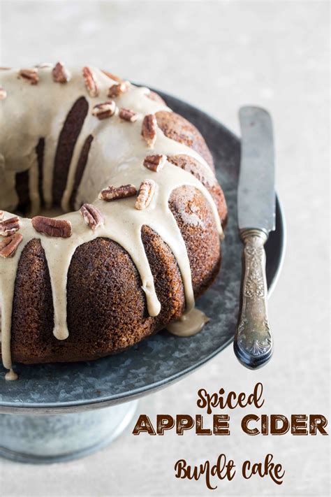 Spiced Apple Cider Bundt Cake - Overtime Cook