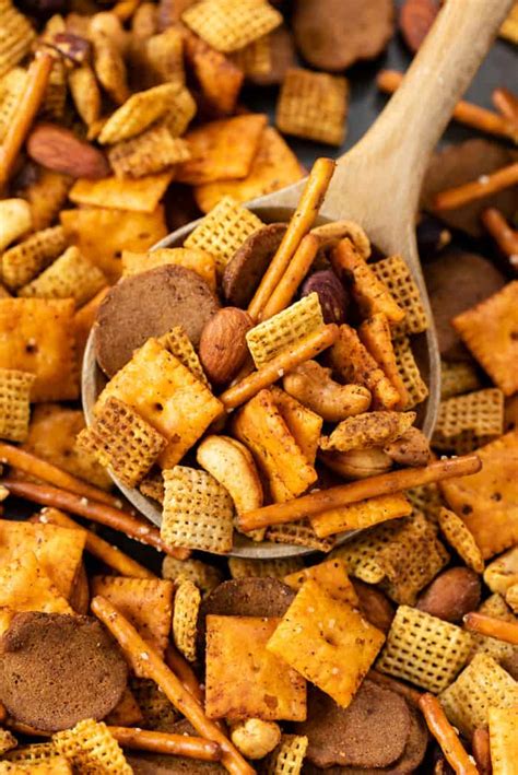 Spicy Buffalo Chex Mix