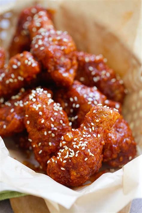 Spicy Korean Chicken Recipe - Rasa Malaysia