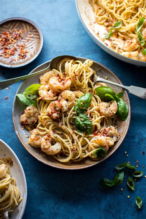 Spicy Shrimp Spaghetti Donal Skehan EAT LIVE GO