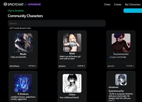 Spicy ai chat. SpicyChat AI is an app that lets you roleplay with AI chatbots and create your own characters. You can explore your fantasies, privacy, and creativity with unlimited free … 