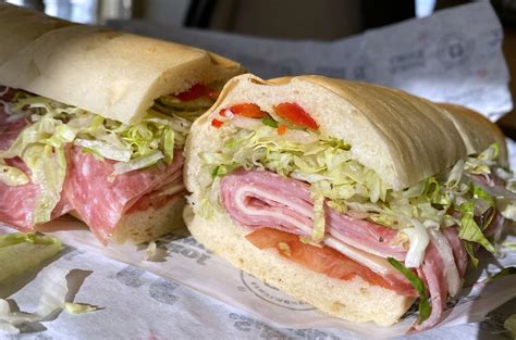 1 foot long loaf of Italian bread; 5-7 slices pepperoni; 5-7 slices capicola (Italian ham) 5-7 slices genoa salami; 4 slices provolone cheese; 1/2 cup shredded lettuce; 4 slices tomato; 5-7 slices cucumber; 1/4 cup chopped onion; 1/4 cup sliced dill pickles; 1/4 cup chopped banana peppers or pepperoncini; 1/4 cup sliced pickled jalapenos; 2 .... 