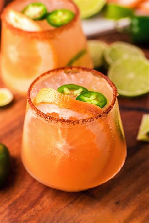 Spicy paloma. This Spicy Ginger Paloma has lots of fiery spice from jalapeno, a kick from the ginger beer, plenty of tartness from lime and grapefruit juice, and just a touch of sweetness to balance it out. 