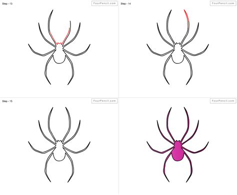 Spider Easy To Draw