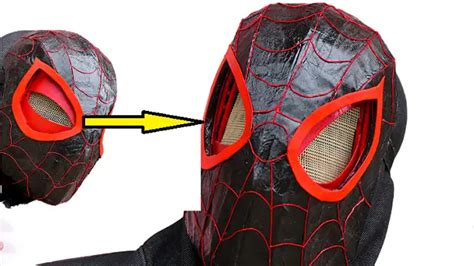 Spider Man Miles Morales Mask - Letsmakeprojects