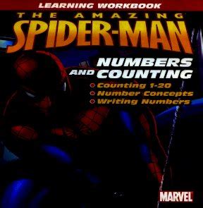 Spider Man Numbers Counting Workbook pdf
