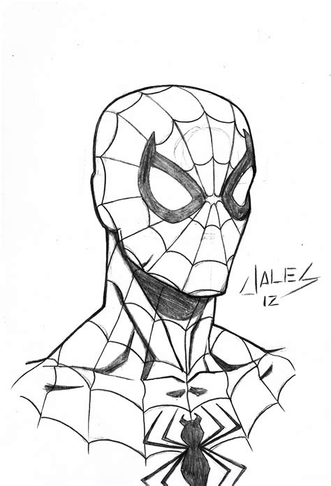 Spider Man Pic For Drawing