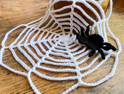 Spider Web Poncho Crochet Pattern