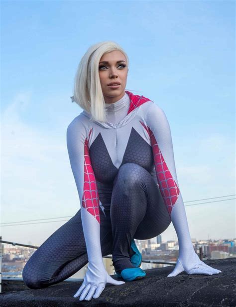 Ghost-Spider. Gwen was bitten by a radioactive spider and gained spider-like powers. Influenced by her father's moral code, Gwen uses her powers to help those in need like her friend, Peter Parker. Watch. First Look: Marvel Rising’s Ghost-Spider | Earth's Mightiest Show Bonus.