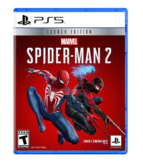 Spider man 2 launch edition. The Marvel’s Spider-Man 2 – PS5 Launch Edition introduces a unique feature where you can switch between Peter Parker and Miles Morales on the go, offering varied gameplay experiences. The ... 